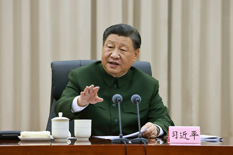 11月29日，中共中央总书记、国度主席、中央军委主席习近平到武警海警总队东海海区指挥部视察。这是习近平颁发沉要讲话。